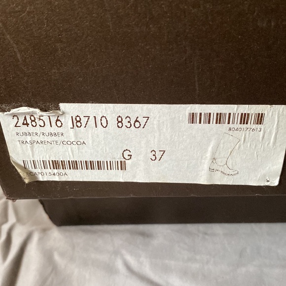 Gucci Women's Logo Rain Boots - Picture 9 of 10